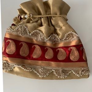 Ethnic Indian clutch potli bag